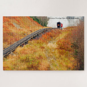 Cog Train Washington Mountain New Hampshire Jigsaw Puzzle