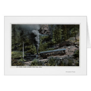 Cog Wheel Train Climbing Up