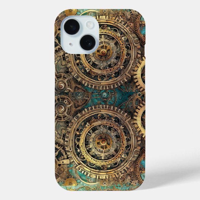 Cogged Convergence: A Fusion of Form and Function  Case-Mate iPhone Case (Back)