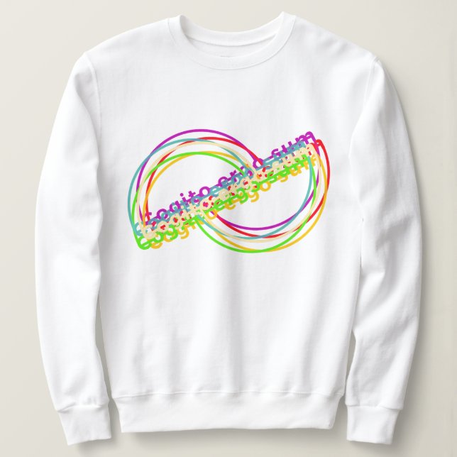 Cogito, ergo sum Art Sweatshirt (Design Front)
