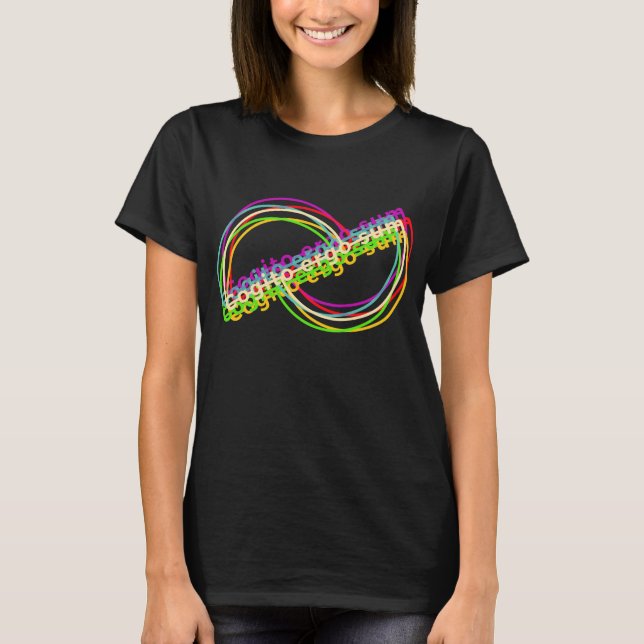 Cogito Ergo Sum - Colourful T-Shirt (Front)