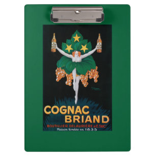 Cognac Briand Promotional Poster Clipboard