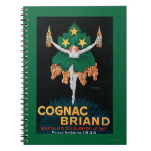Cognac Briand Promotional Poster Notebook