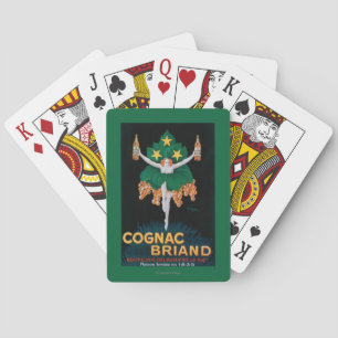 Cognac Briand Promotional Poster Playing Cards