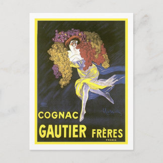 Cognac Gautier Freres Postcard