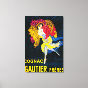 Cognac Gautier Promotional PosterFrance Canvas Print