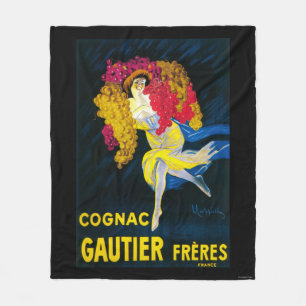 Cognac Gautier Promotional PosterFrance Fleece Blanket