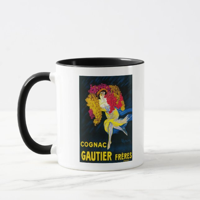 Cognac Gautier Promotional PosterFrance Mug (Left)