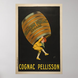 Cognac Pellisson Vintage Poster - Cappiello Poster