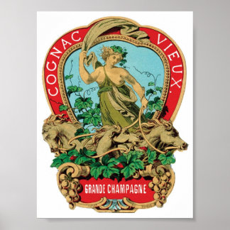 Cognac Vieux Grand Champagne Poster