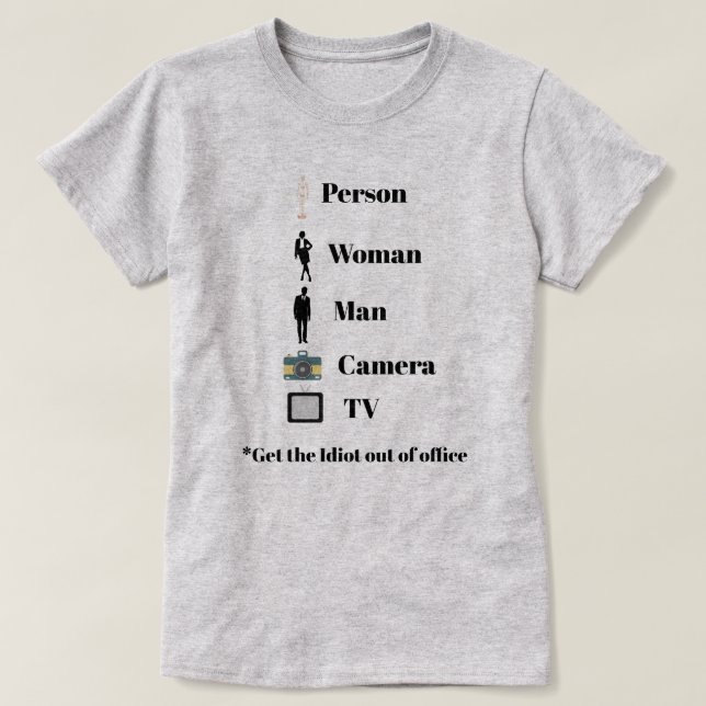 Cognitive Test T-Shirt (Design Front)