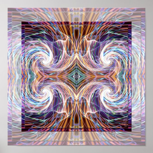 Cognizant Energies (12 by 12) Art Print Poster (Front)