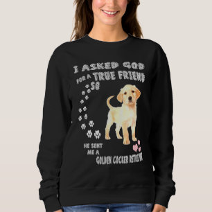 Cogol Dog Mum Dad Costume Golden Cocker Retriever Sweatshirt