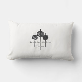 Cogs and Crosses Lumbar Cushion