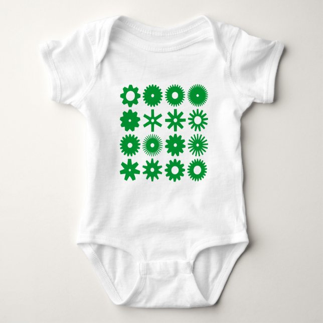 Cogs Baby Bodysuit (Front)