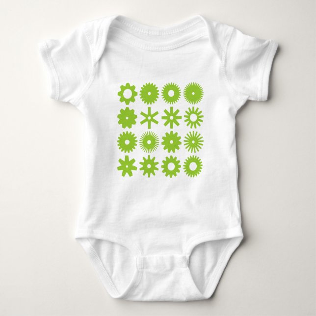 Cogs Baby Bodysuit (Front)