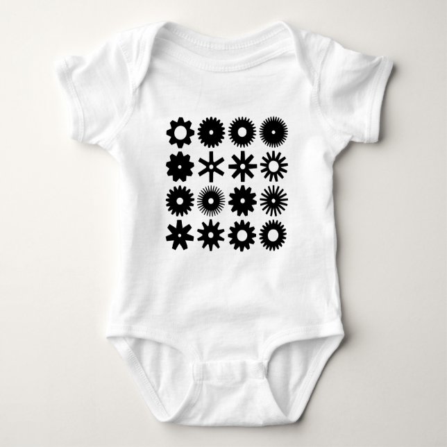 Cogs Baby Bodysuit (Front)
