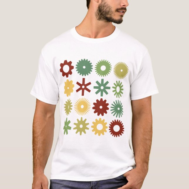 Cogs - Colours 03 T-Shirt (Front)