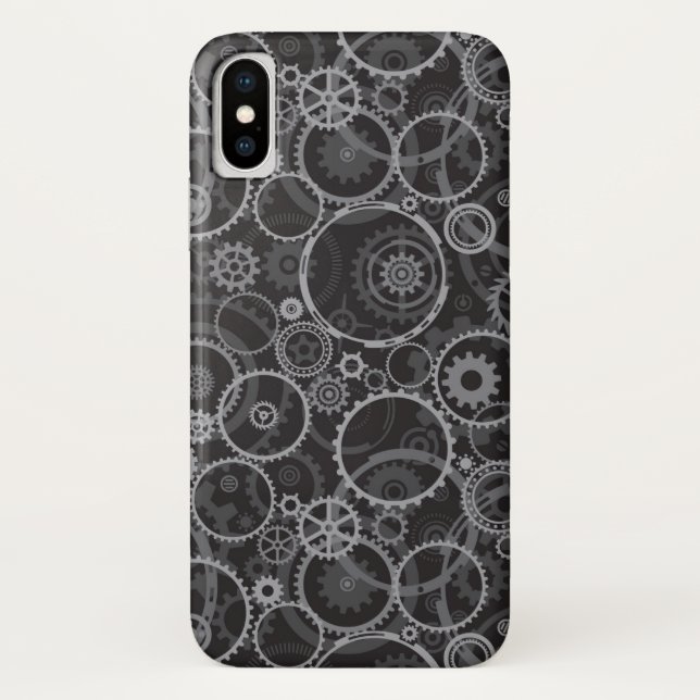 Cogwheels pattern Case-Mate iPhone case (Back)