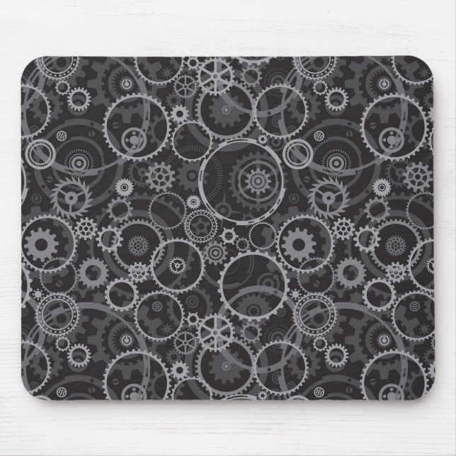 Cogwheels pattern mouse pad (Front)