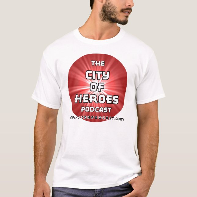CoH Podcast Red T-Shirt (Front)