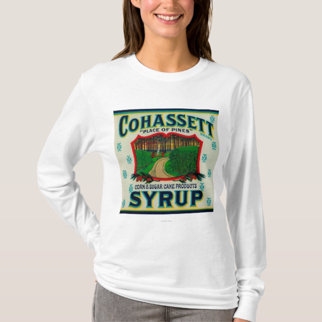 Cohassett Syrup LabelCairo, GA T-Shirt (Front)