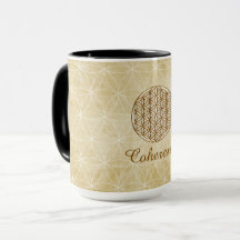 "Coherence" Flower of Life Mug