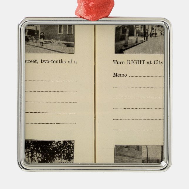 Cohoes, NY Metal Tree Decoration (Front)