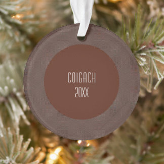 Coigach Tweed Gun Club Check Ornament