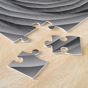 Coiled Cables in Black and White Puzzle