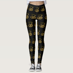 Coiled Copperhead Snake Thunder_Cove Leggings