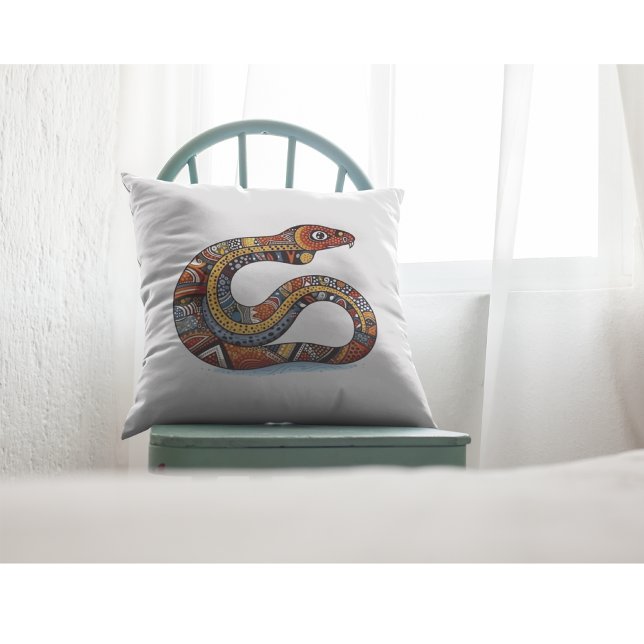 Coiled Earth Serpent Cushion (Creator Uploaded)