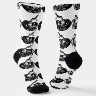 Coiled Rattlesnake Thunder_Cove Socks