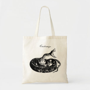 Coiled Rattlesnake Thunder_Cove Tote Bag