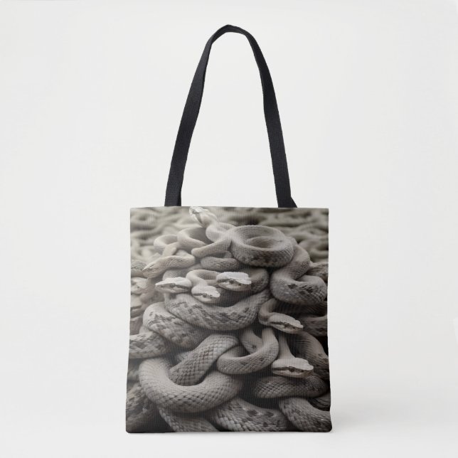 Coiled Serpents Tote Bag (Front)