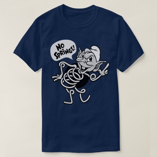 Coily the Spring Sprite T-Shirt (Design Front)