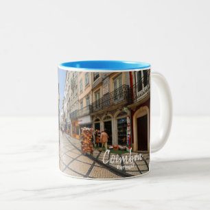 Coimbra- The Real Portugal Two-Tone Coffee Mug