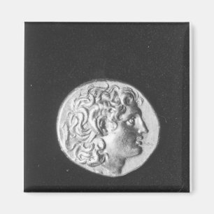 Coin bearing the head of Alexander the Great Magnet