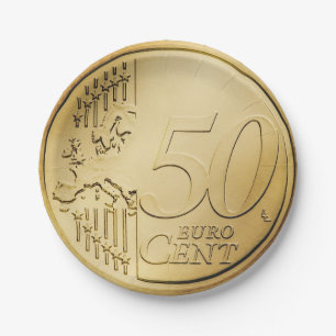 Coin Coasters: Customisable Drink Accessories Paper Plate