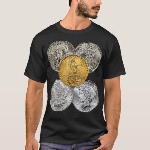 Coin Collecting The Golden Era of US Coins T-Shirt