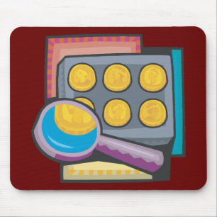 Coin Collector Mouse Pad