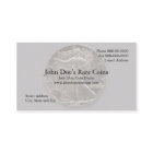 Coin Dealer Business Card