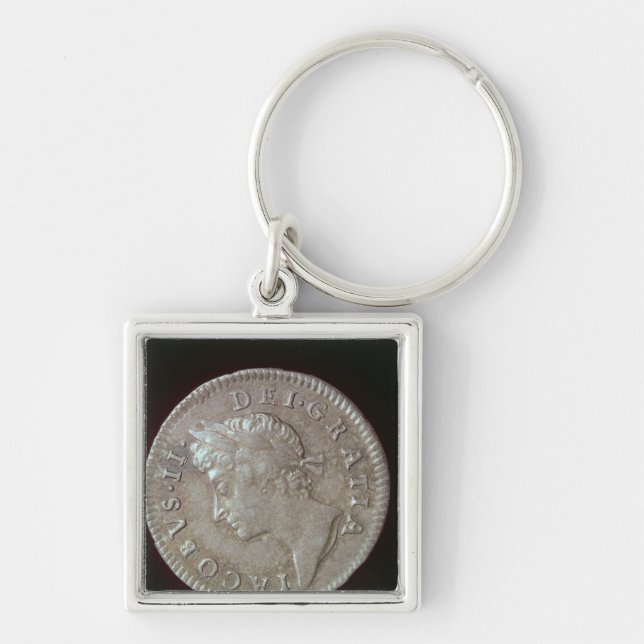 Coin of James II Key Ring (Front)