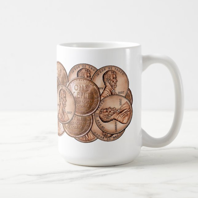 COIN PENNIES MUG (Right)