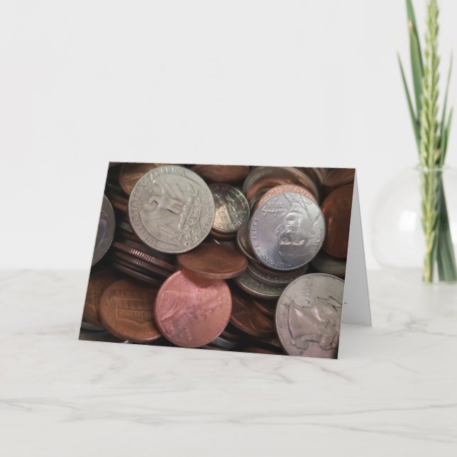 "Coinage" Congratulatory Card (Front)