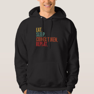Coinex Token Crypto Eat Sleep Coinex Token Repeat Hoodie