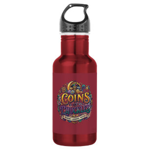 Coins and Chuckles 532 Ml Water Bottle