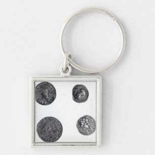 Coins of Cunobelinus or Cymbeline Key Ring
