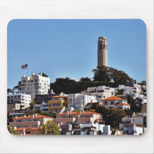 Coit Tower On Telegraph Hill In San Francisco Take Mouse Pad