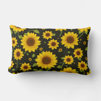 Cojín cute sunflowers lumbar cushion